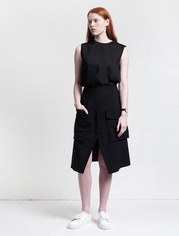 Acne Studios Pine Patch Skirt Acne Studios Pine Patch Skirt