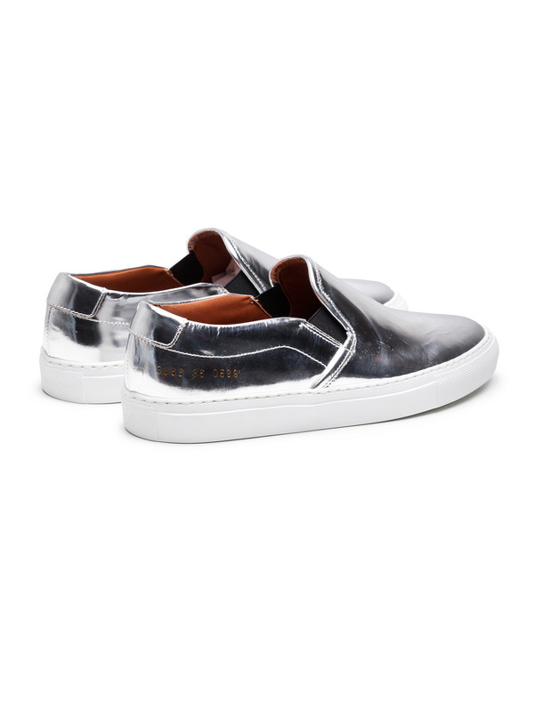 Woman by Common Projects Slip On Foil Silver Woman by Common Projects Slip On Foil Silver