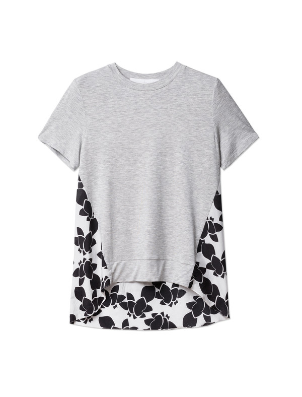 Thakoon Addition Voile Inset Tee Thakoon Addition Voile Inset Tee