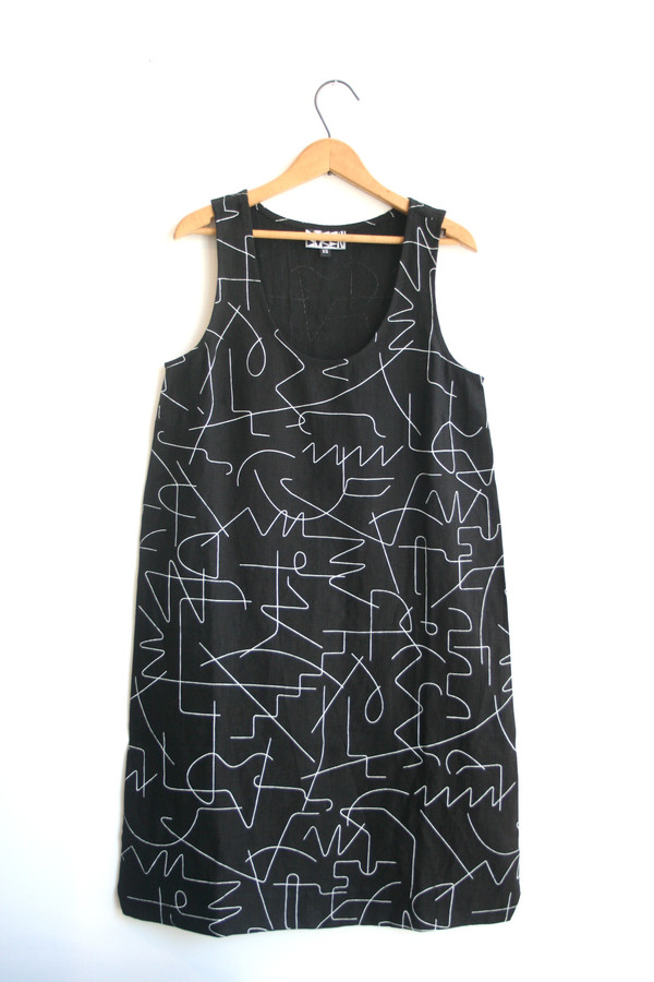 Dusen Dusen Notch Tank Dress Dusen Dusen Notch Tank Dress