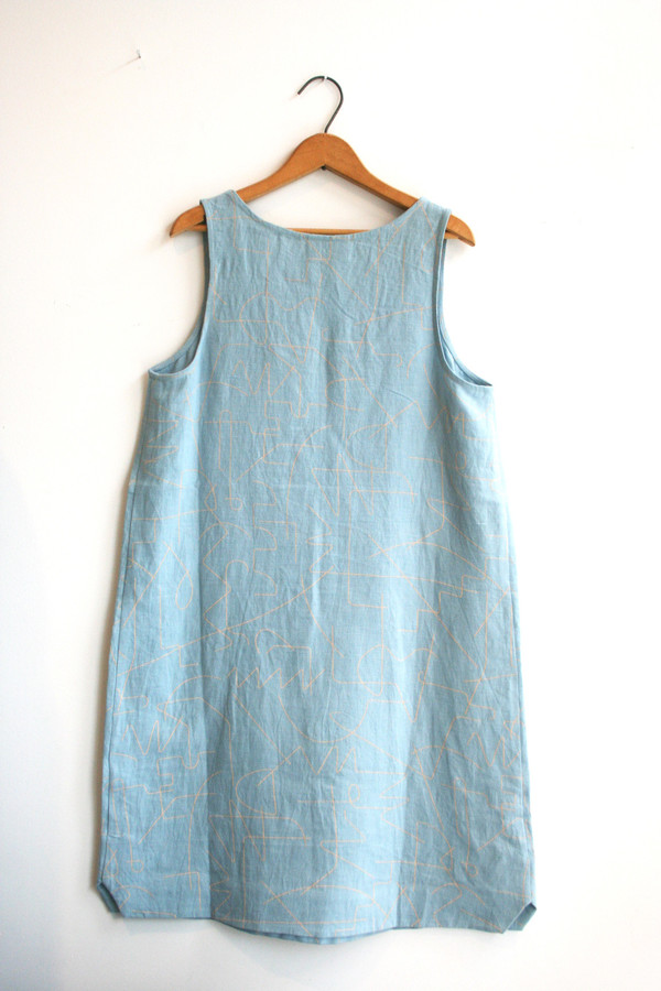 Dusen Dusen Notch Tank Dress Dusen Dusen Notch Tank Dress