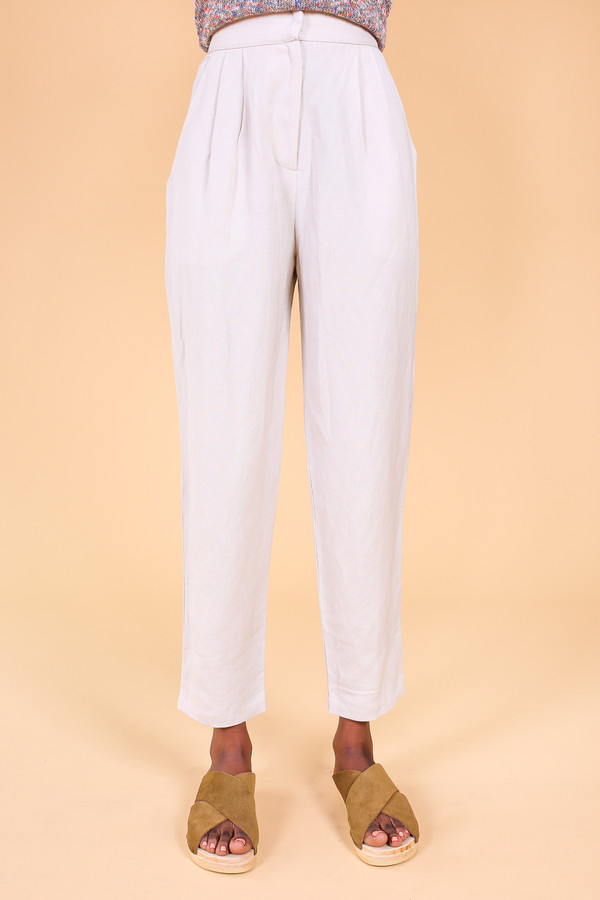 First Rite Narrow trouser in khaki First Rite Narrow trouser in khaki