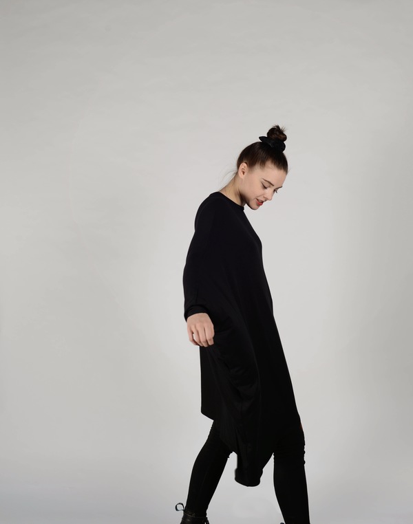 Brit Wacher Drape Knit Tee Brit Wacher Drape Knit Tee