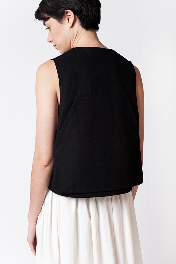 Creatures of Comfort Maroon Vest Creatures of Comfort Maroon Vest