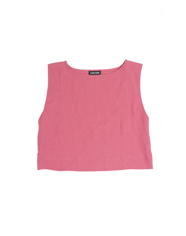 Ilana Kohn Kate Crop, Rose Ilana Kohn Kate Crop, Rose