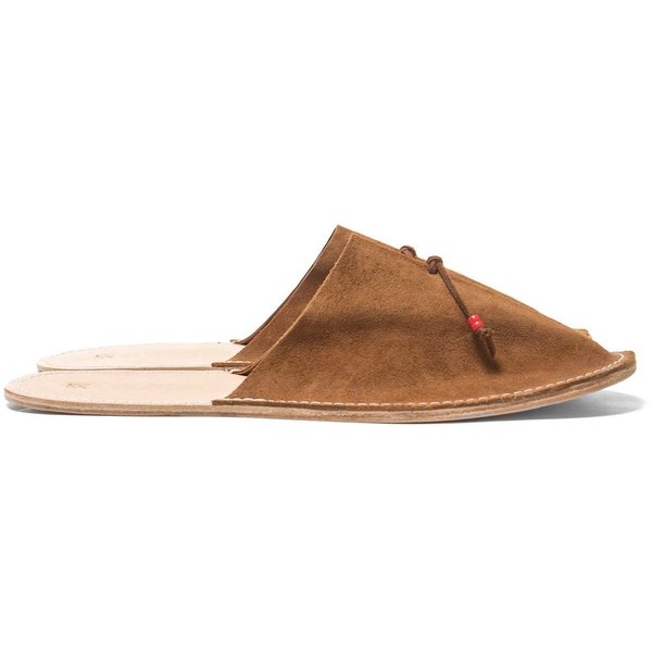 Maple Home Slippers Suede Tan Maple Home Slippers Suede Tan