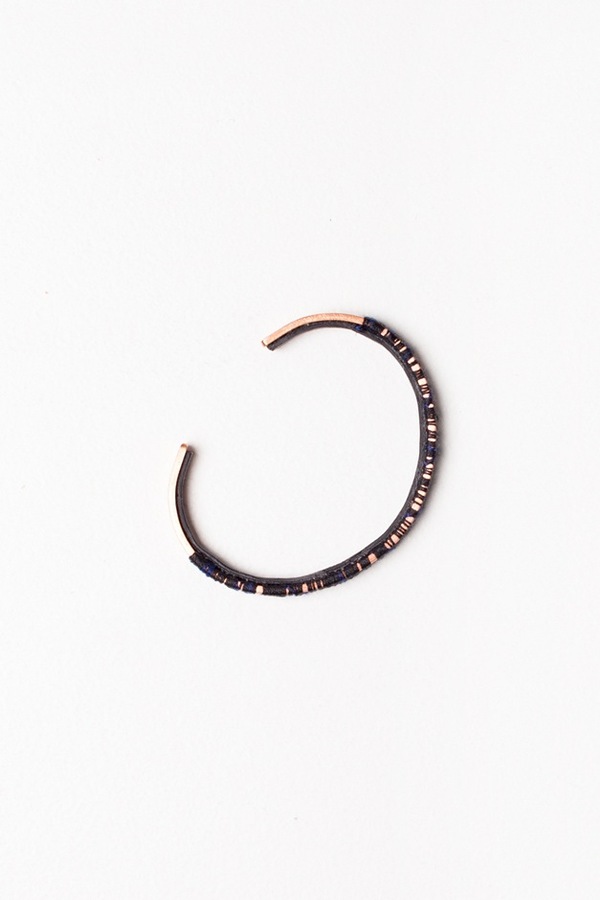 WWAKE x Assembly New York Small Wrapped Cuff-navy WWAKE x Assembly New York Small Wrapped Cuff-navy