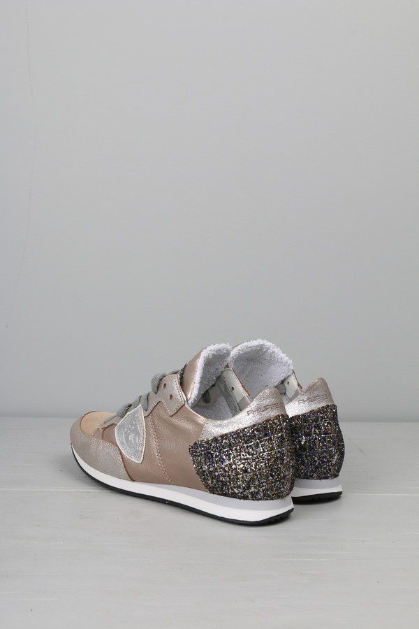 Philippe Model Tropez Bassa Donna Glitter Philippe Model Tropez Bassa Donna Glitter