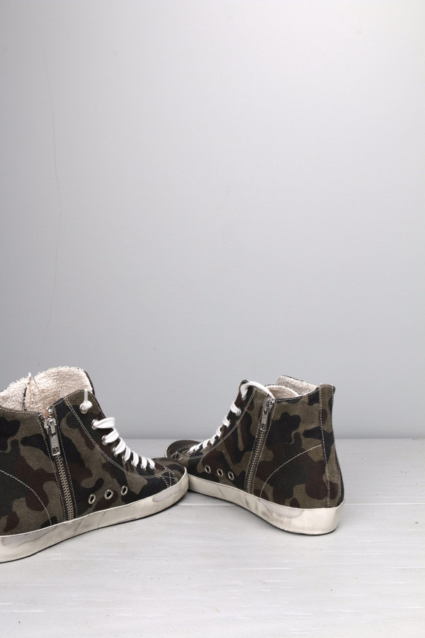 Leather Crown Camo High Top Leather Crown Camo High Top