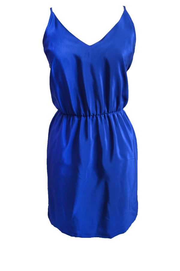 Amanda Uprichard Ashton Dress in Sapphire Amanda Uprichard Ashton Dress in Sapphire