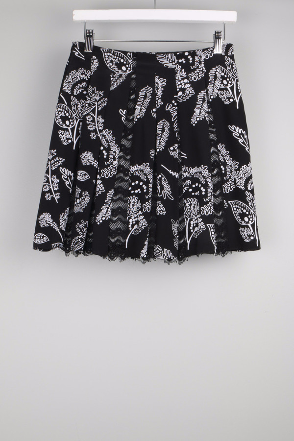 Thakoon Addition Lace Inset Skirt Thakoon Addition Lace Inset Skirt