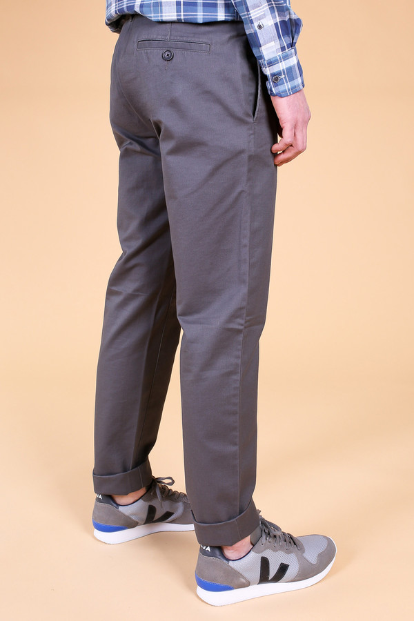 Billy Reid Leonard Chino In Charcoal Grey Billy Reid Leonard Chino In Charcoal Grey