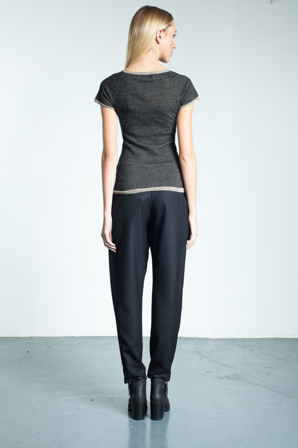 KOTOBA Twisted Birdseye Crew Neck KOTOBA Twisted Birdseye Crew Neck