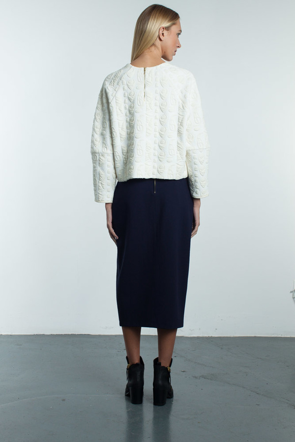 Nanushka Hava Snake Jacquard Sweater Nanushka Hava Snake Jacquard Sweater