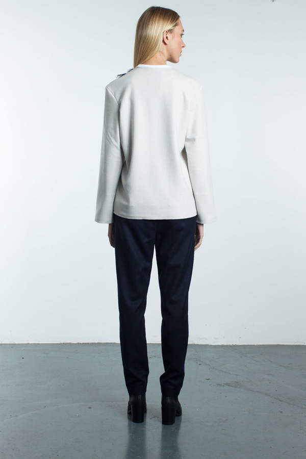 Steven Tai Long Sleeve Shirt With Fringe Steven Tai Long Sleeve Shirt With Fringe