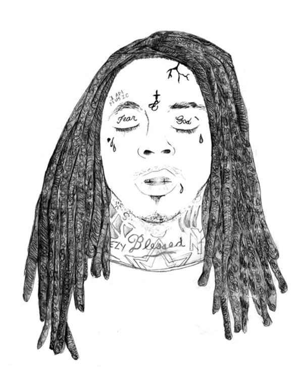 Deer Dana Lil Wayne Tee Deer Dana Lil Wayne Tee