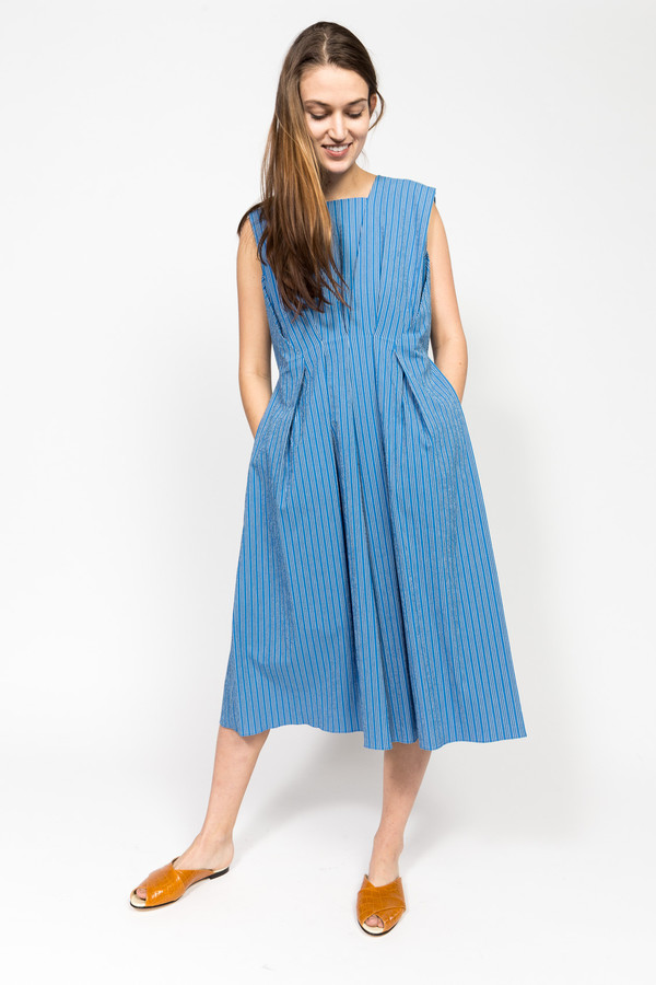 Trademark Shadow Stripe Tie Dress Trademark Shadow Stripe Tie Dress
