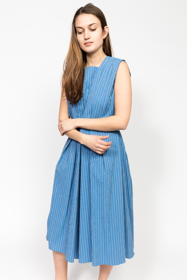 Trademark Shadow Stripe Tie Dress Trademark Shadow Stripe Tie Dress