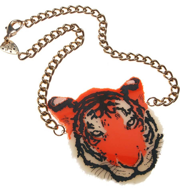Tatty Devine Tiger Necklace Tatty Devine Tiger Necklace