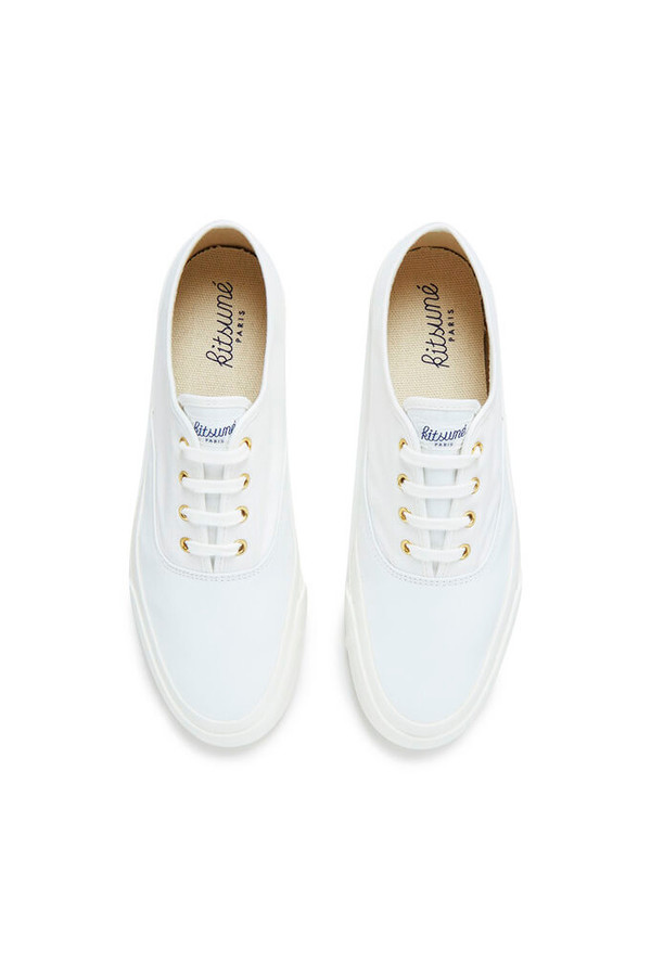 Maison Kitsune Canvas Sneakers Maison Kitsune Canvas Sneakers