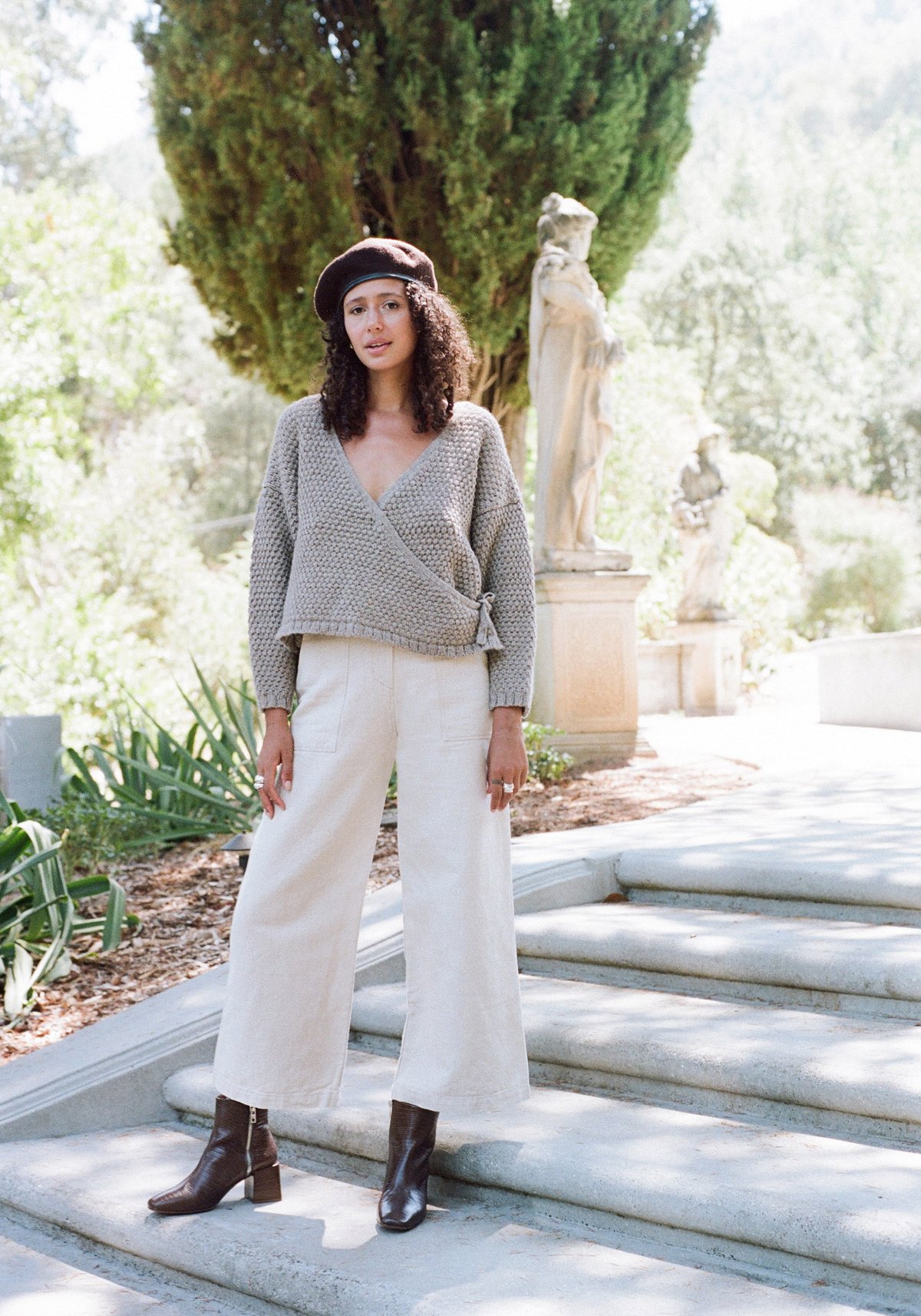 First Rite Linen Canvas Cargo Trouser 