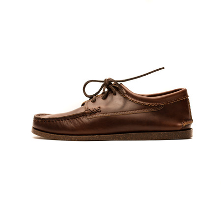 Yuketen Kiltie Blucher with Camp Sole - Brown Chromexcel