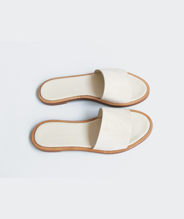 Woman by Common Projects Suede Slide Woman by Common Projects Suede Slide