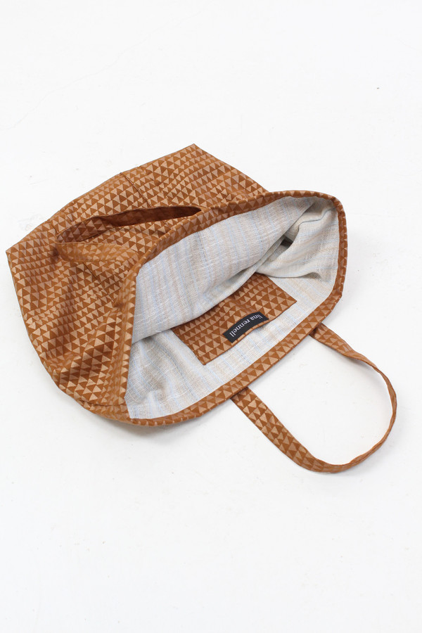 Lina Rennell Silk Tote Bag Copper Dragon Lina Rennell Silk Tote Bag Copper Dragon