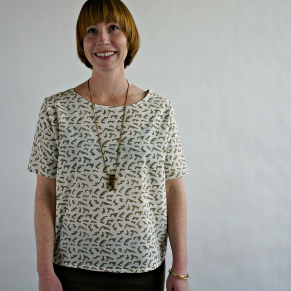 Curator Hanna Printed Tee Curator Hanna Printed Tee