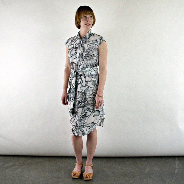 Ofelia Dress in Olivia Knapp Print by Silvae Ofelia Dress in Olivia Knapp Print by Silvae