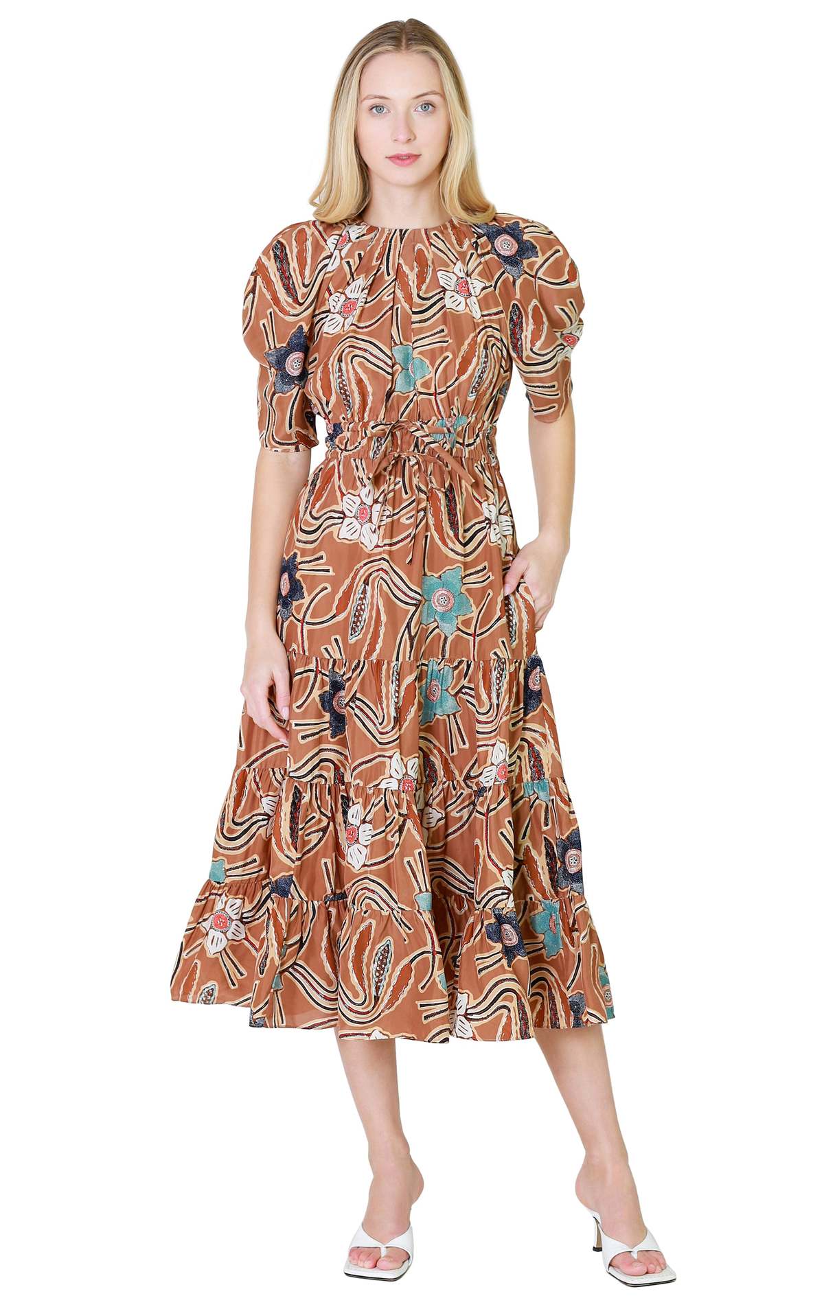 Ulla Johnson Zeenat Dress - Copper 