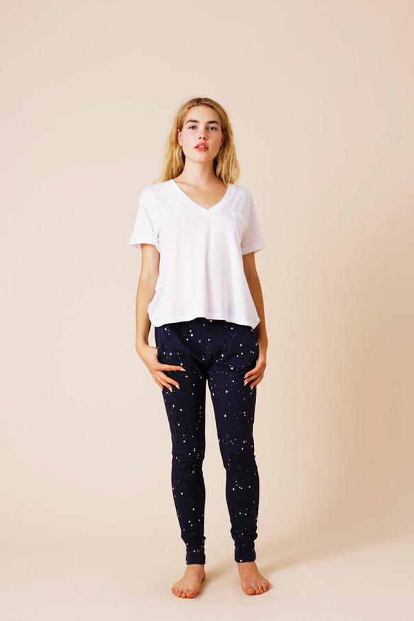 Calder Blake Charlotte V-Neck Tee Calder Blake Charlotte V-Neck Tee