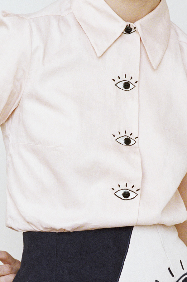 hannah kristina metz Baron's Eyes Blouse hannah kristina metz Baron's Eyes Blouse