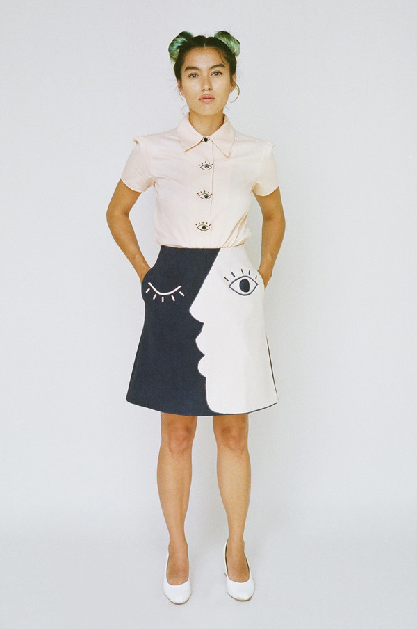 hannah kristina metz Baron's Eyes Blouse hannah kristina metz Baron's Eyes Blouse