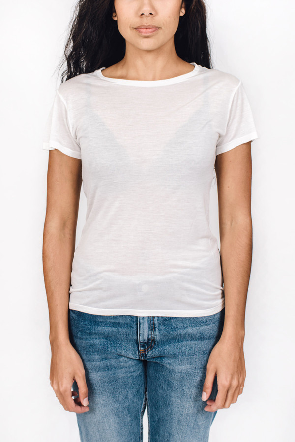 Baserange Tee Shirt Off White Baserange Tee Shirt Off White
