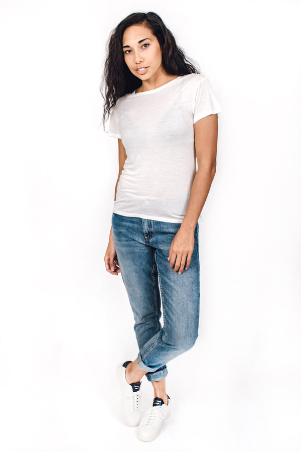 Baserange Tee Shirt Off White Baserange Tee Shirt Off White