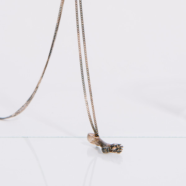Alice Waese Silver Foot Pendant Alice Waese Silver Foot Pendant