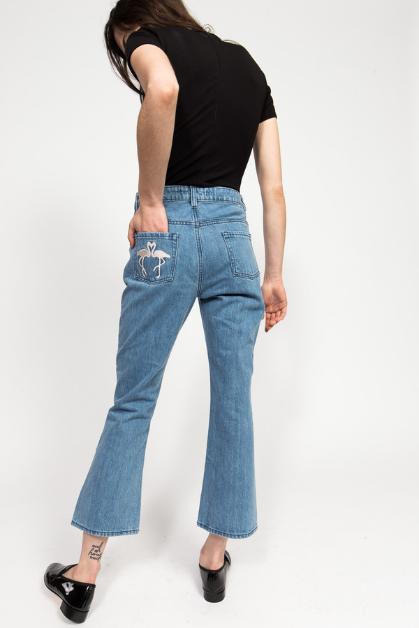 être cécile High Waist Crop Jean être cécile High Waist Crop Jean