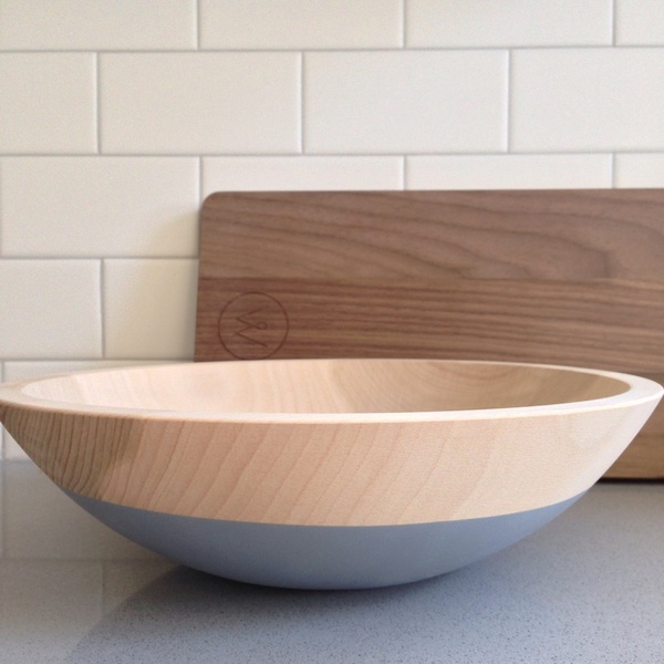 Wind & Willow Home 12" Beech Wood Bowl Wind & Willow Home 12" Beech Wood Bowl