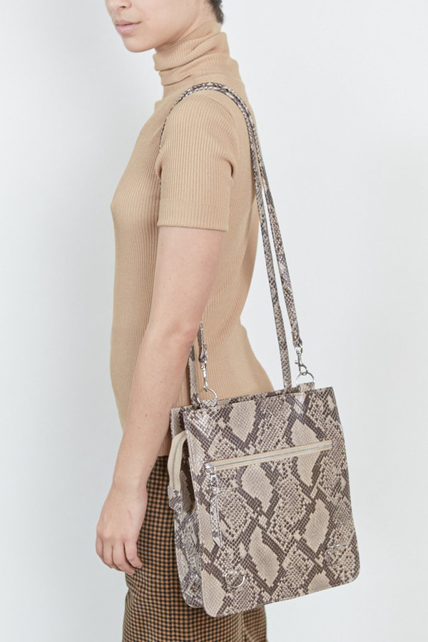 Clyde Leather Best Bag - Python Clyde Leather Best Bag - Python