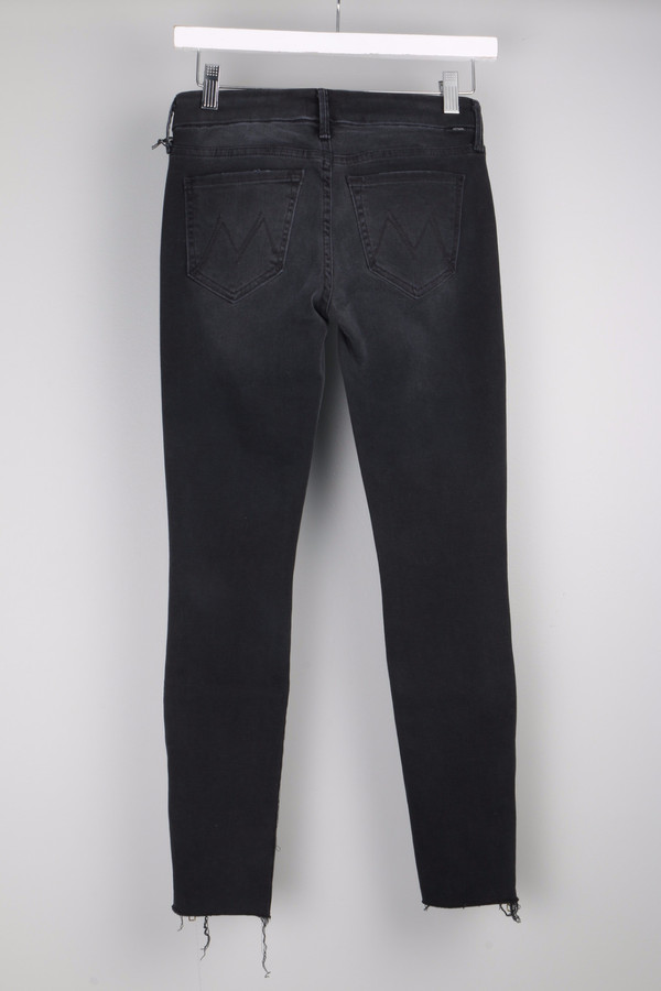 Mother Denim Looker Zip Fray Mother Denim Looker Zip Fray