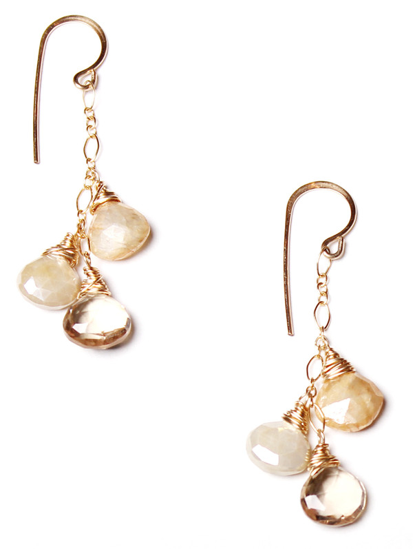 Natural Champagne Quartz & Silverite Natural Champagne Quartz & Silverite