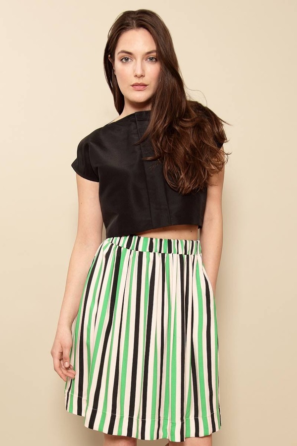 Dusen Dusen Danny Striped Skirt Dusen Dusen Danny Striped Skirt