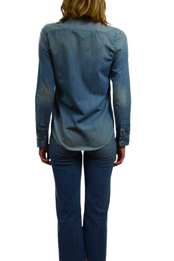 Mother Denim Ripped Foxy Boxy Top Mother Denim Ripped Foxy Boxy Top