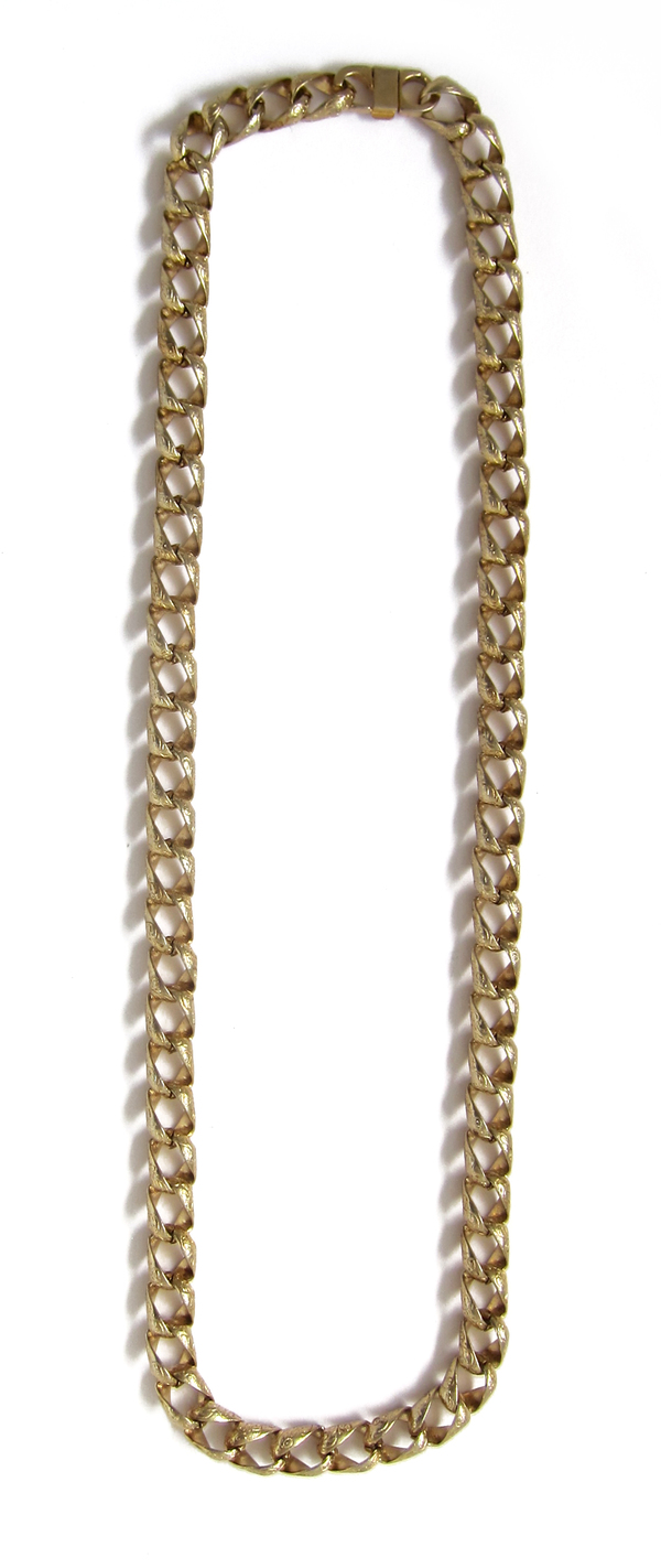 Vintage Textured Gold Chain Vintage Textured Gold Chain