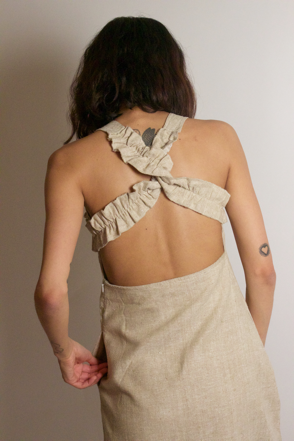 Ajaie Alaie Ciao Bella Dress - Brown Sugar Ajaie Alaie Ciao Bella Dress - Brown Sugar