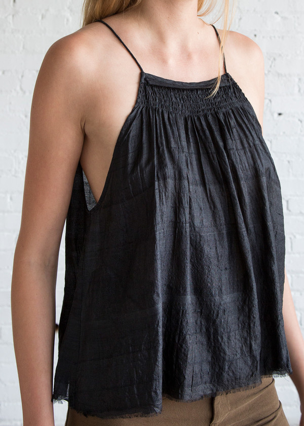 Anaak Scarlette Gather Camisole Black Anaak Scarlette Gather Camisole Black