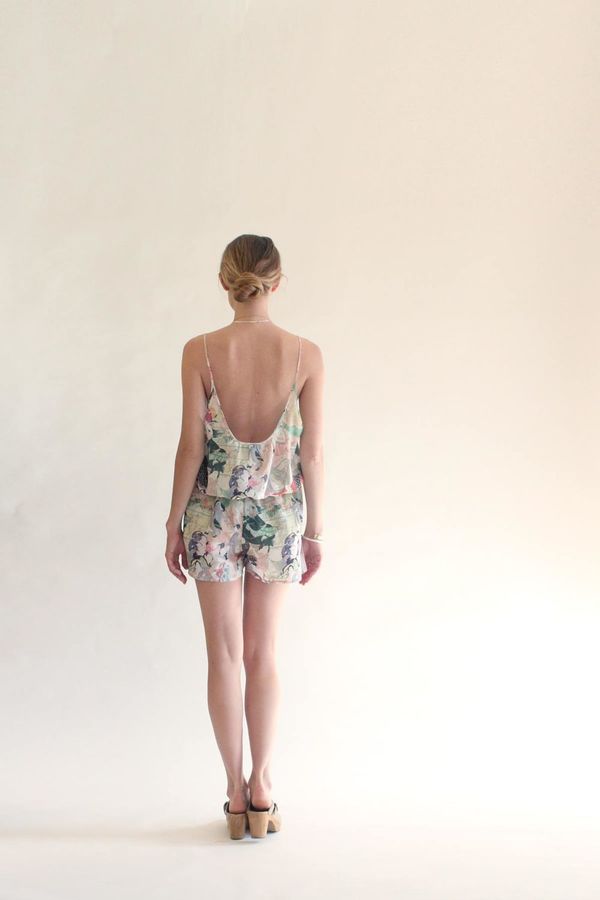 Strathcona Japanese Lover Silk Camisole Dress Strathcona Japanese Lover Silk Camisole Dress