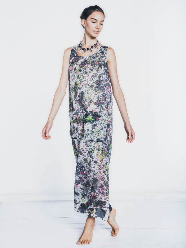 CELESTIAL SILK MAXI DRESS CELESTIAL SILK MAXI DRESS