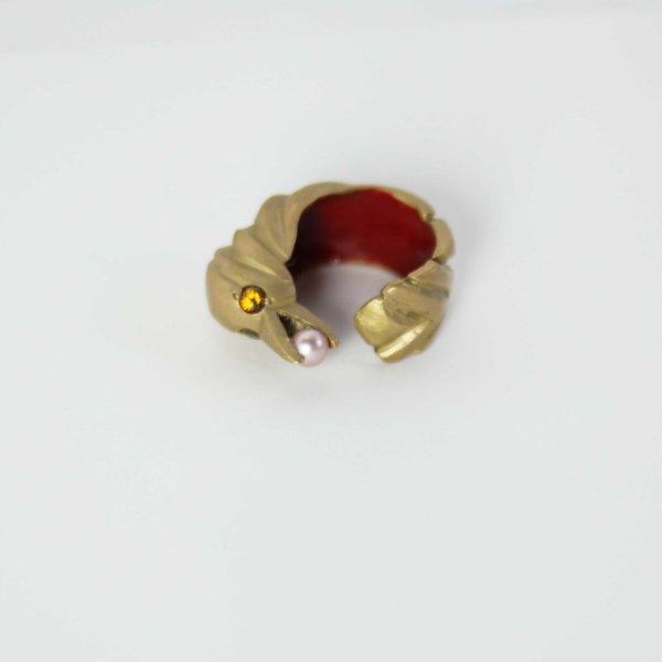 Natalie Frigo Bird With Treasure Ring Natalie Frigo Bird With Treasure Ring
